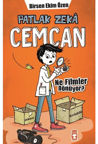 Patlak Zeka Cemcan - Ne Filmler Dönüyor? (Fleksi Cilt)