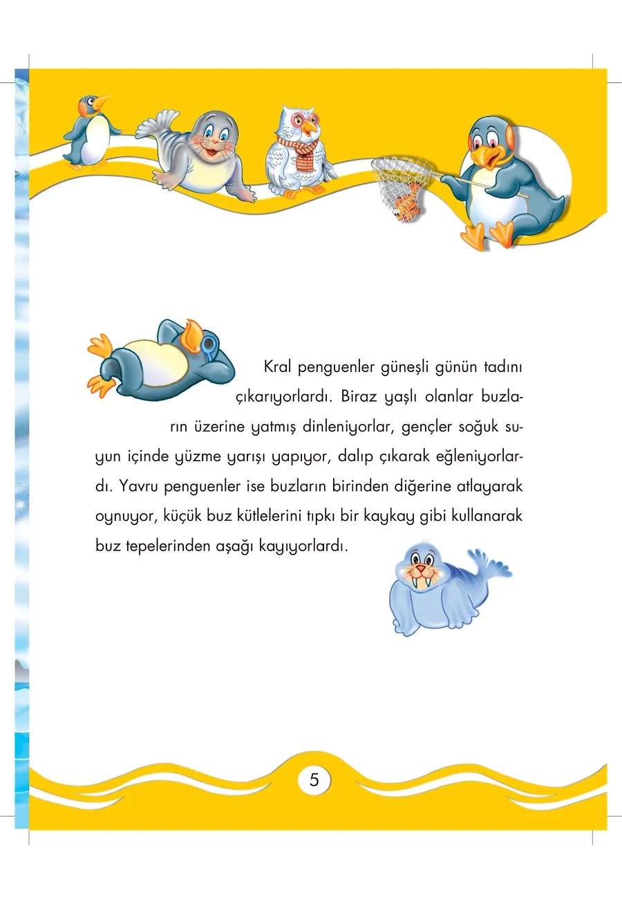 Penguen Badi Allah'ın Hakim İsmini Öğreniyor - Allah'ın İsimlerini Öğreniyorum 1 – Sayfa 4