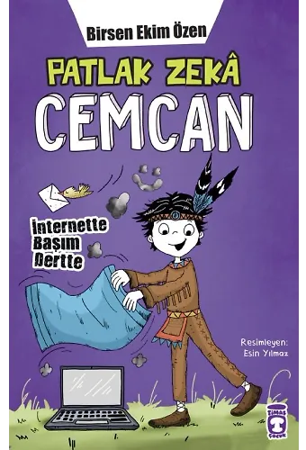 Patlak Zeka Cemcan - İnternette Başım Dertte (Fleksi Cilt)