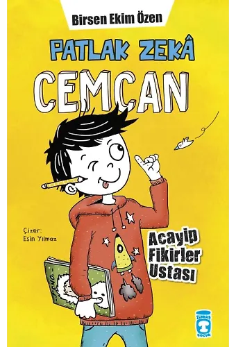 Patlak Zeka Cemcan - Acayip Fikirler Ustası (Fleksi Cilt)