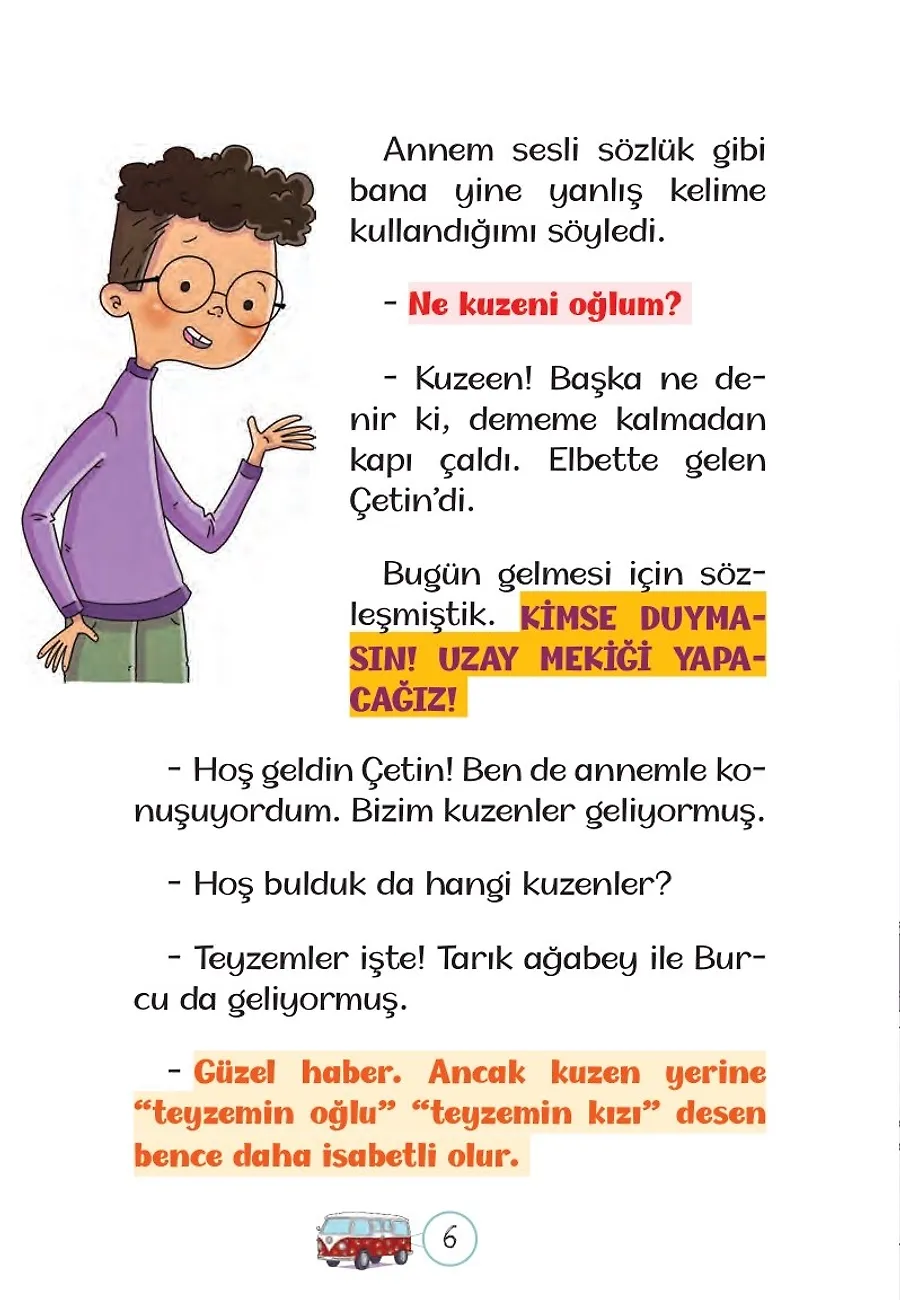 Pek De Uzay Değilmiş - Mucit Mete Ve Tayfası - 3. Sınıf Hikaye Seti – Sayfa 4