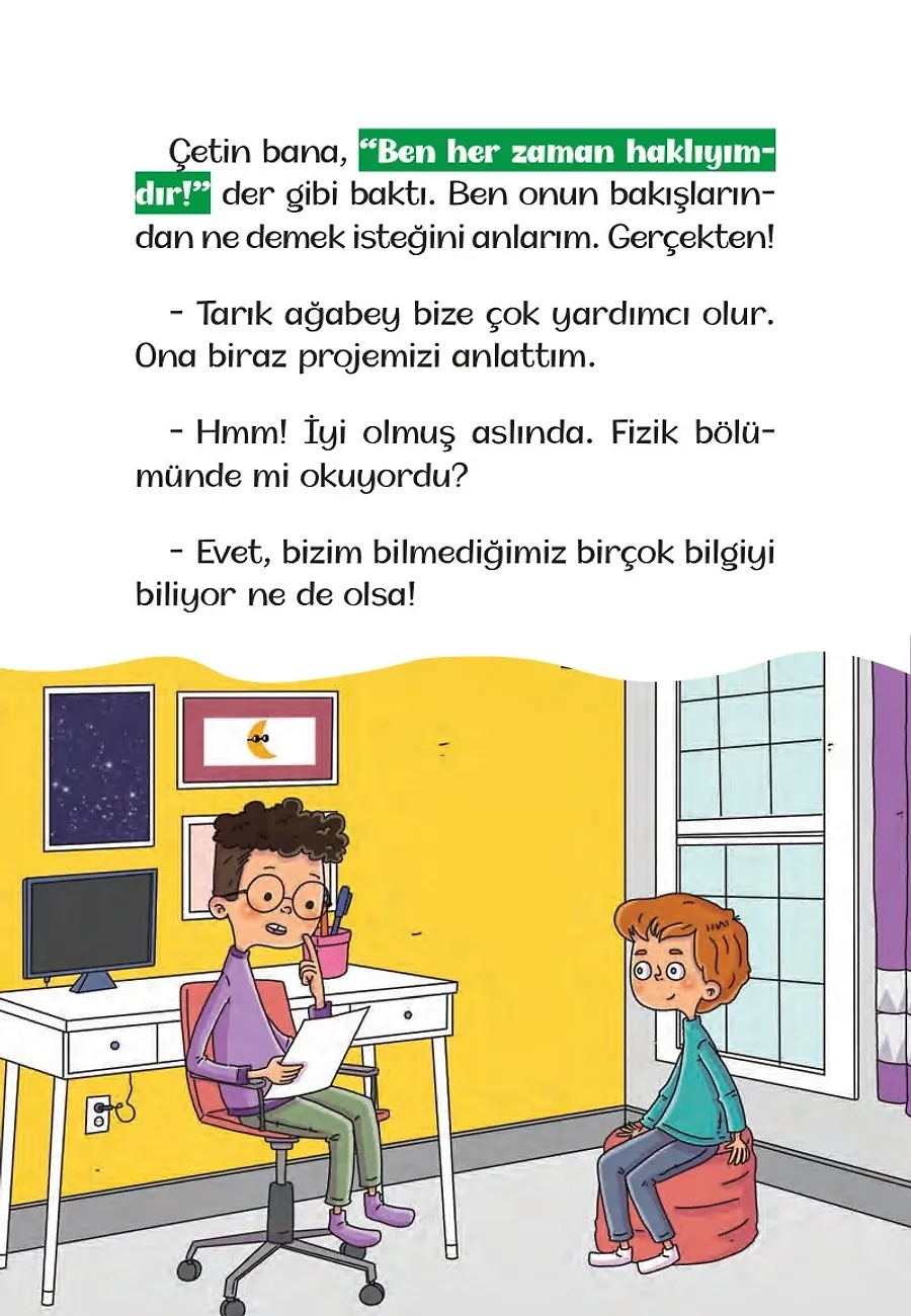 Pek De Uzay Değilmiş - Mucit Mete Ve Tayfası - 3. Sınıf Hikaye Seti – Sayfa 6