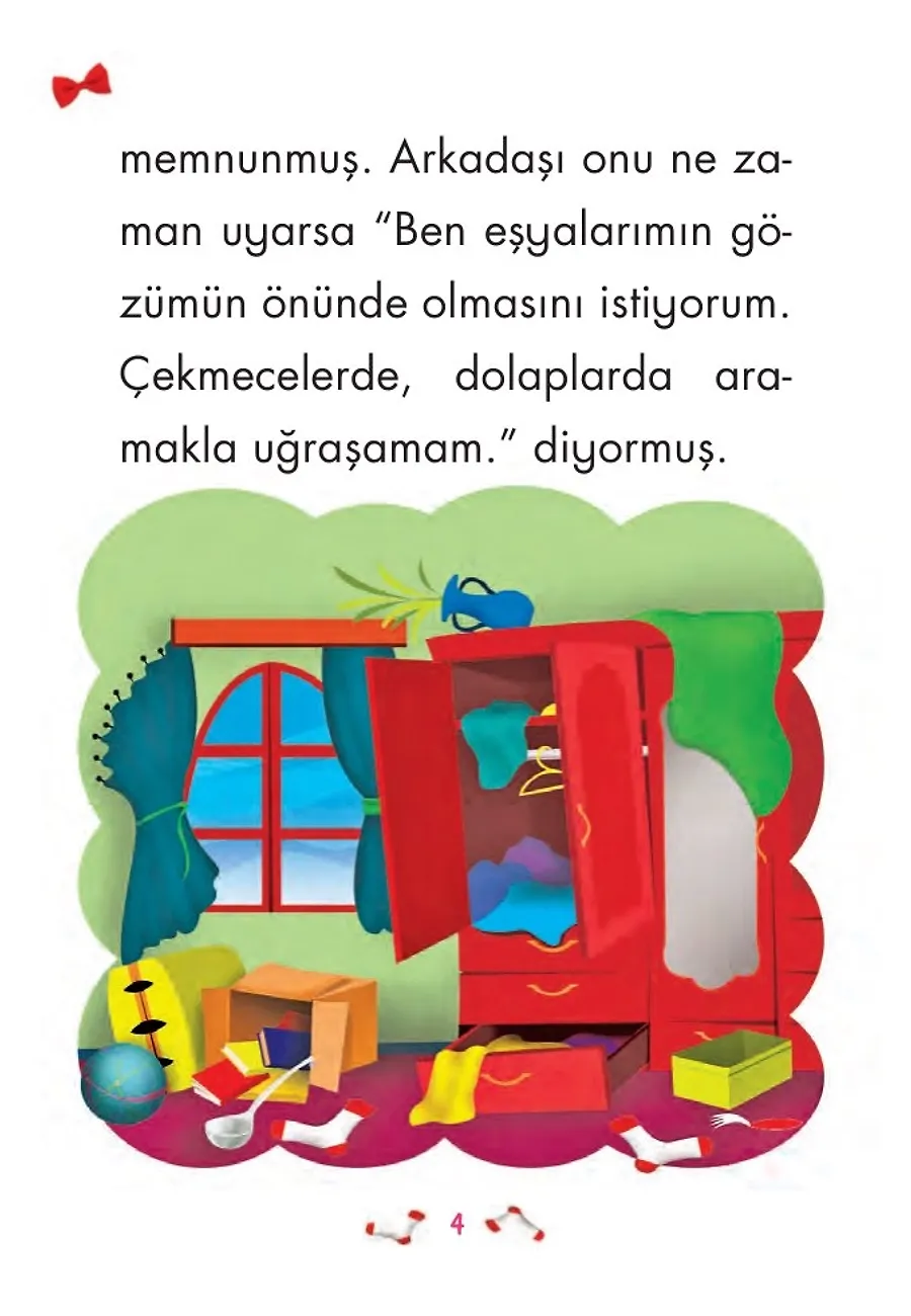 Pamuk İle Tekir - Mini Masallar 1 (6) – Sayfa 4