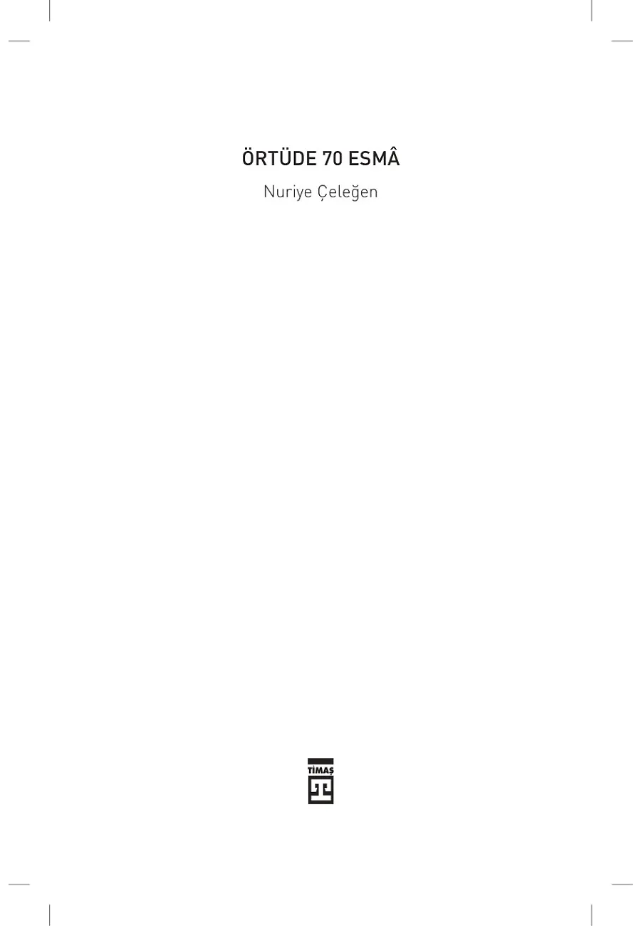 Örtüde 70 Esma – Sayfa 1