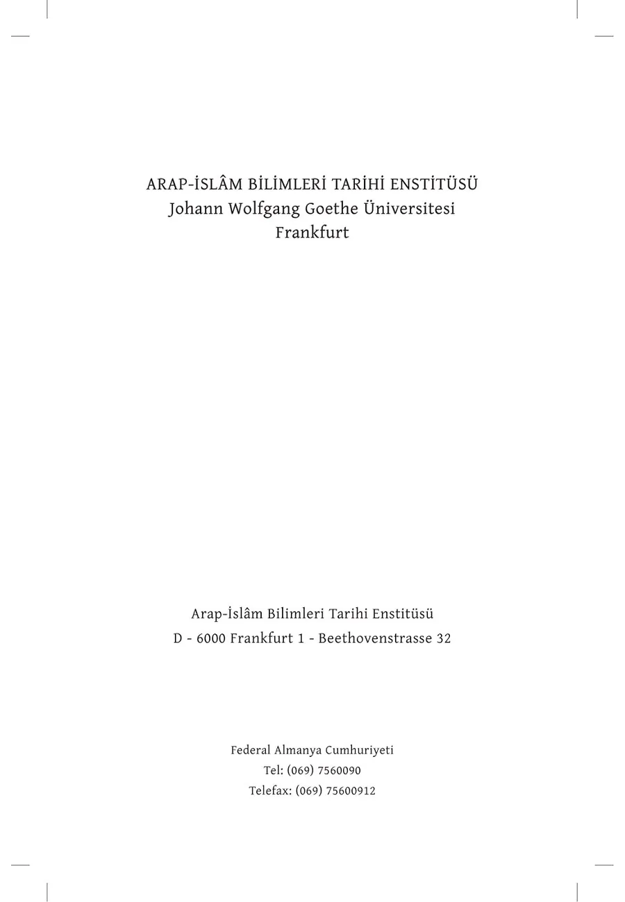 Önsözler Fuat Sezgin (Ciltli) – Sayfa 1