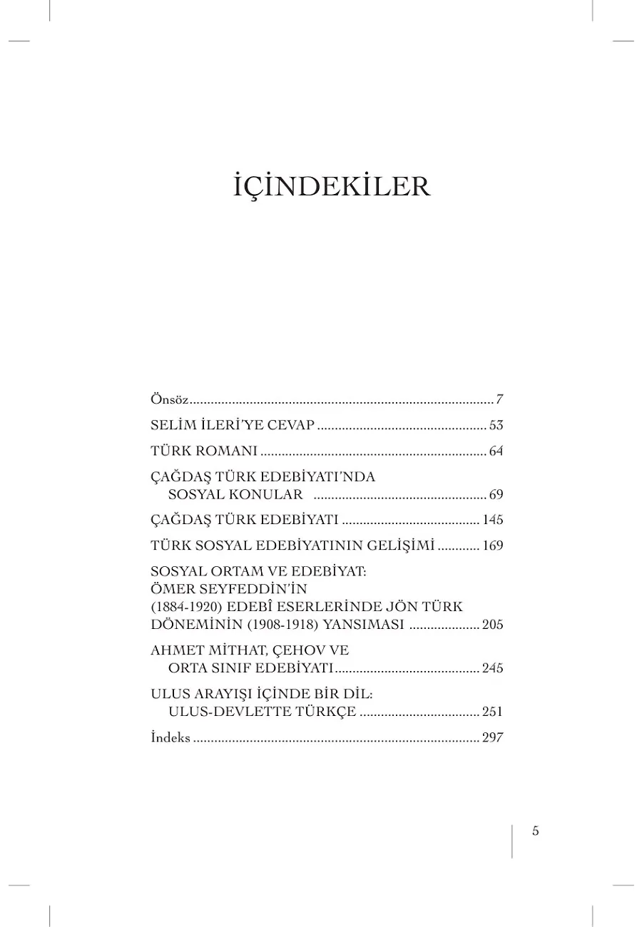 Osmanlıdan Günümüze Edebiyat Ve Toplum – Sayfa 1
