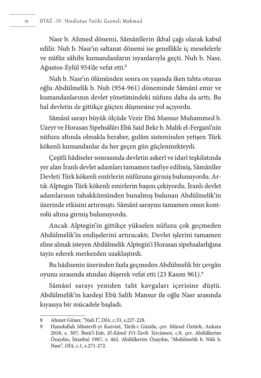 Otağ Iv: Gazneli Sultan Mahmud – Sayfa 4