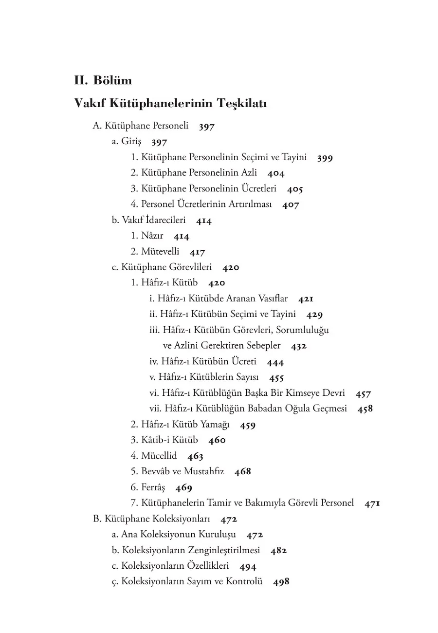 Osmanlılarda Kütüphaneler Ve Kütüphanecilik (Ciltli) – Sayfa 3