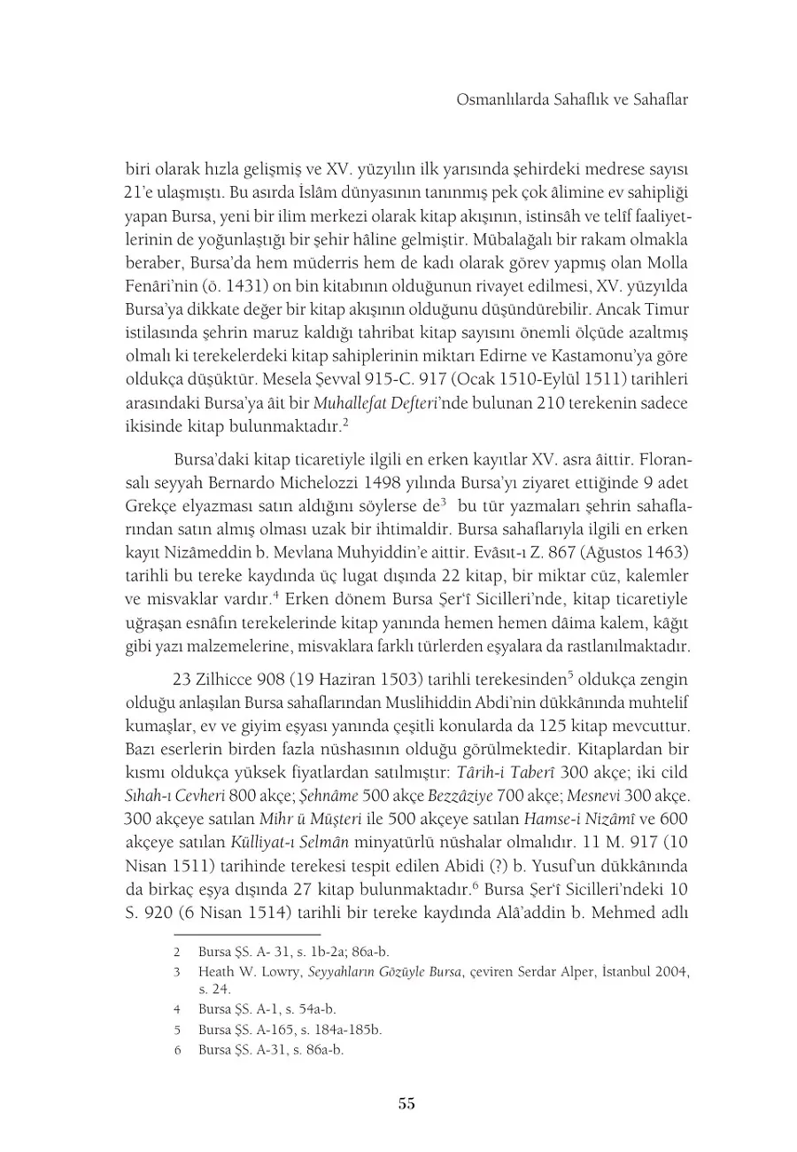 Osmanlılarda Sahaflık Ve Sahaflar – Sayfa 5