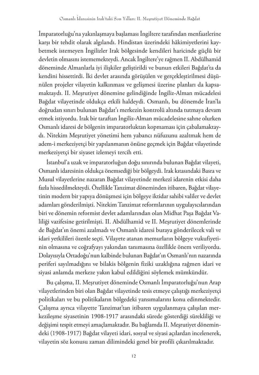 Osmanlı’nın Bağdat’taki Son Yılları – Sayfa 4