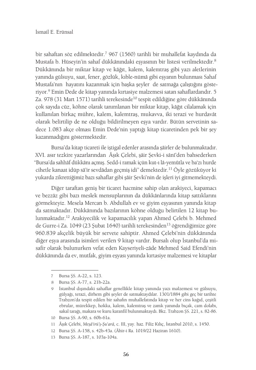Osmanlılarda Sahaflık Ve Sahaflar – Sayfa 6