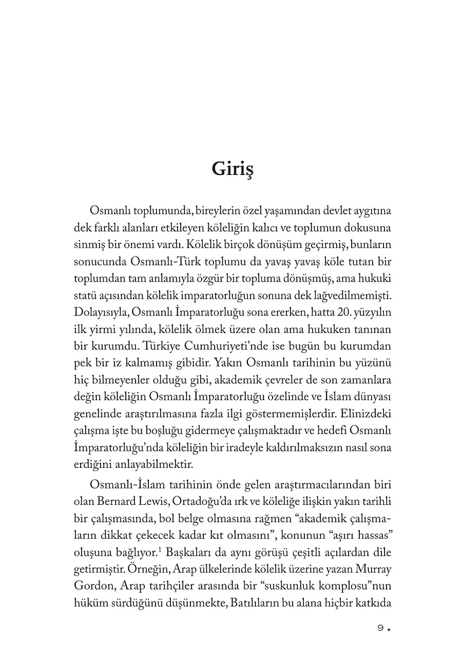 Osmanlı'da Köleliğin Sonu – Sayfa 1