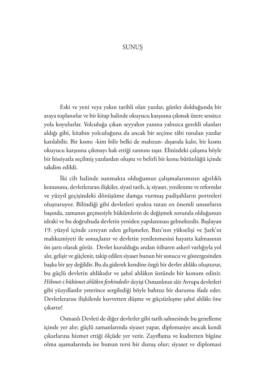 Osmanlı'da Devletlerarası İlişkiler (Ciltli) – Sayfa 1