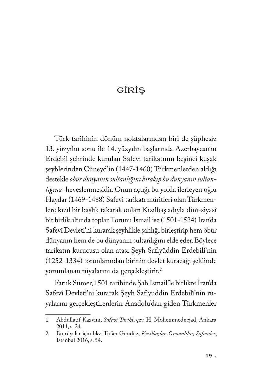 Osmanlı-Safevi Kıskacında Kızılbaşlar – Sayfa 1