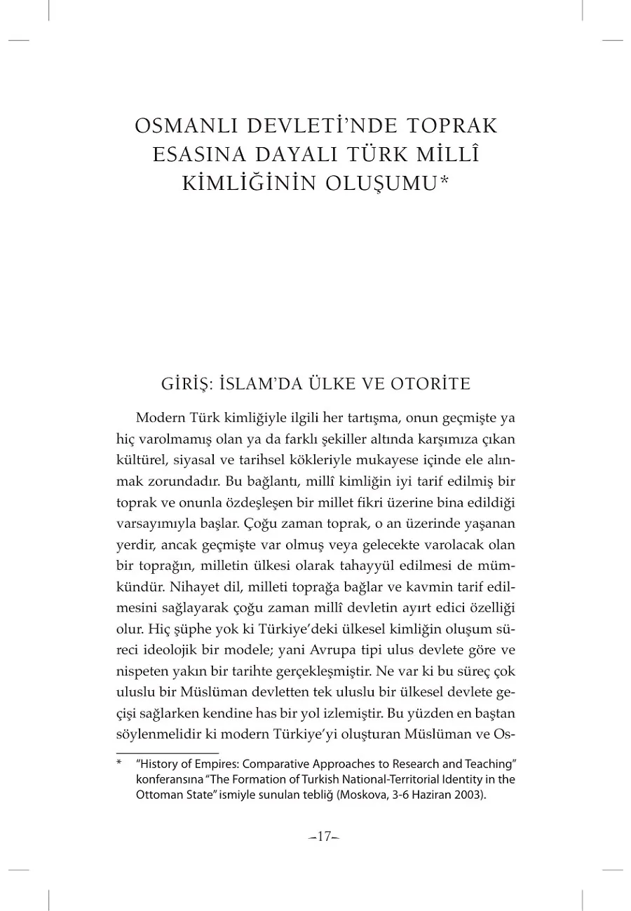 Osmanlı'dan Günümüze Kimlik Ve İdeoloji – Sayfa 3