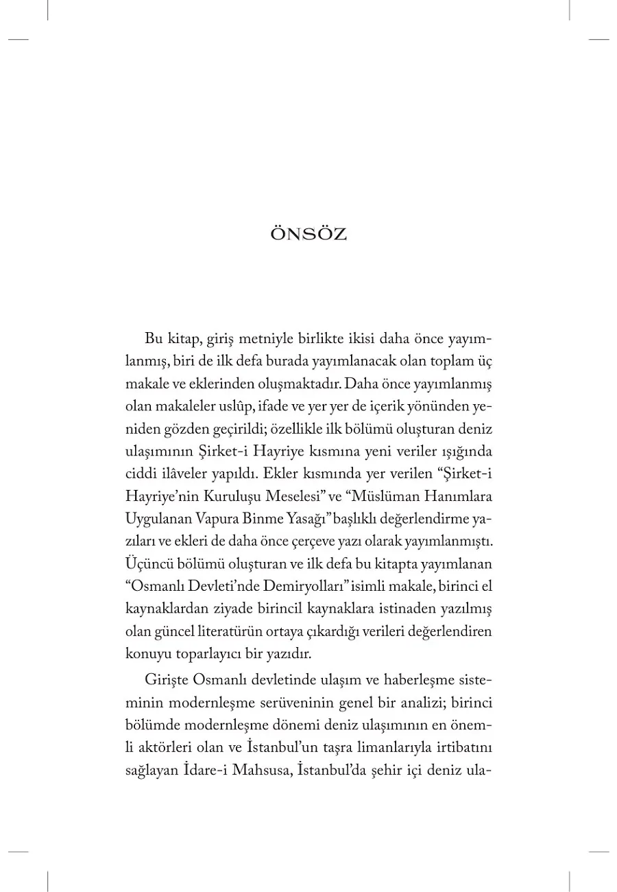 Osmanlı'da Ulaşımın Modernleşmesi – Sayfa 6
