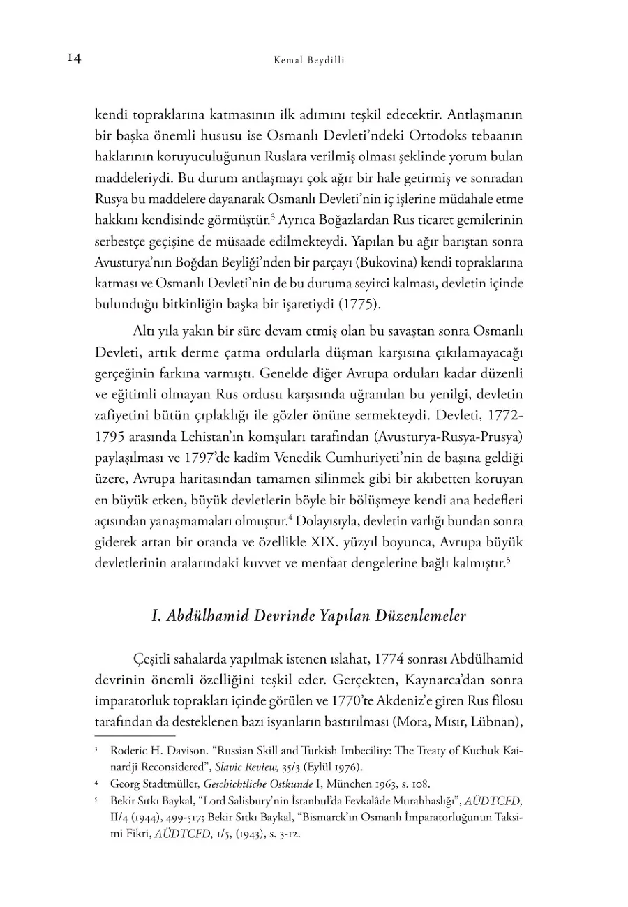 Osmanlı'da Devletlerarası İlişkiler (Ciltli) – Sayfa 5