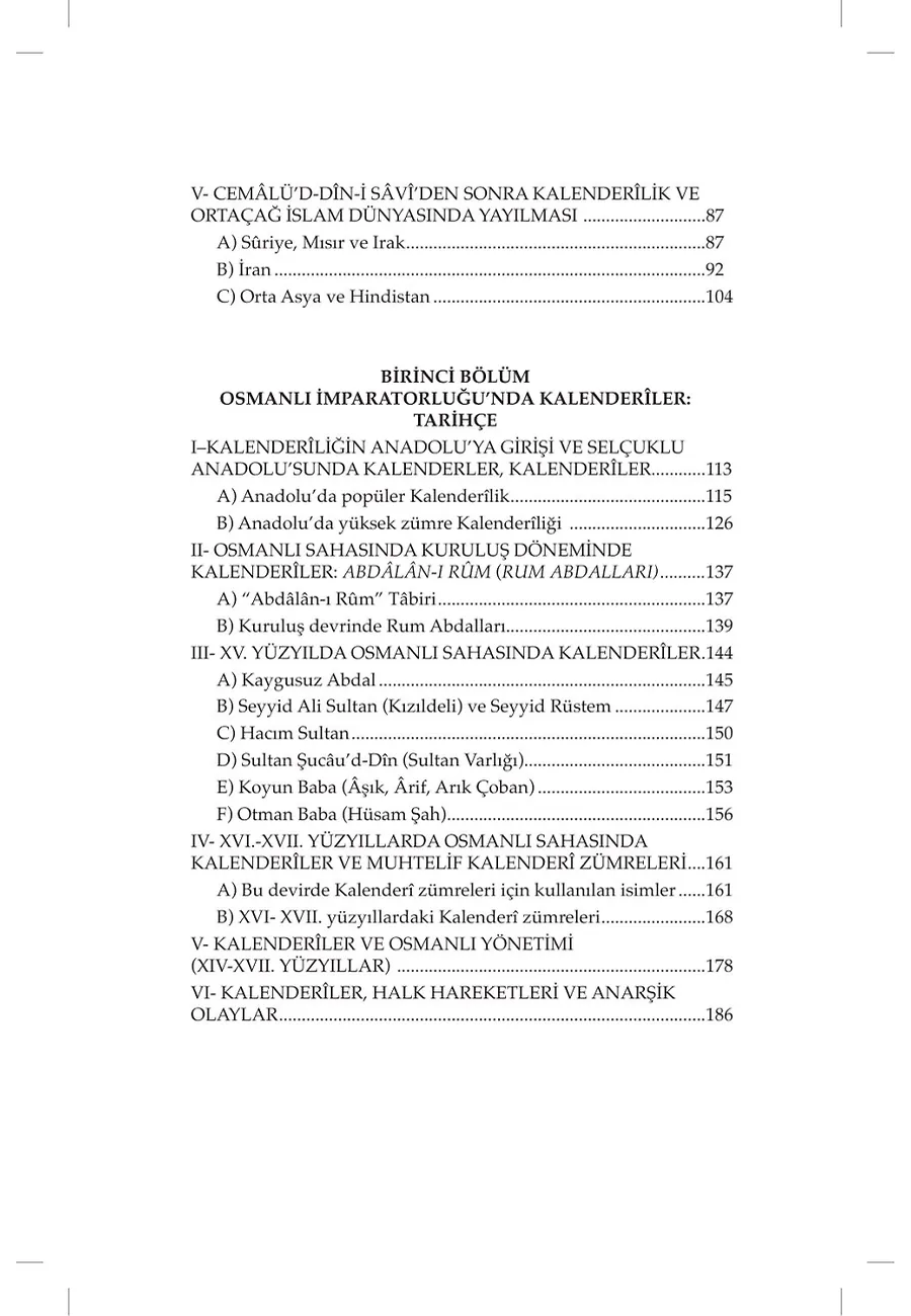 Osmanlı İmparatorluğu'nda Marjinal Sûfilik: Kalenderıler (Ciltli) – Sayfa 2