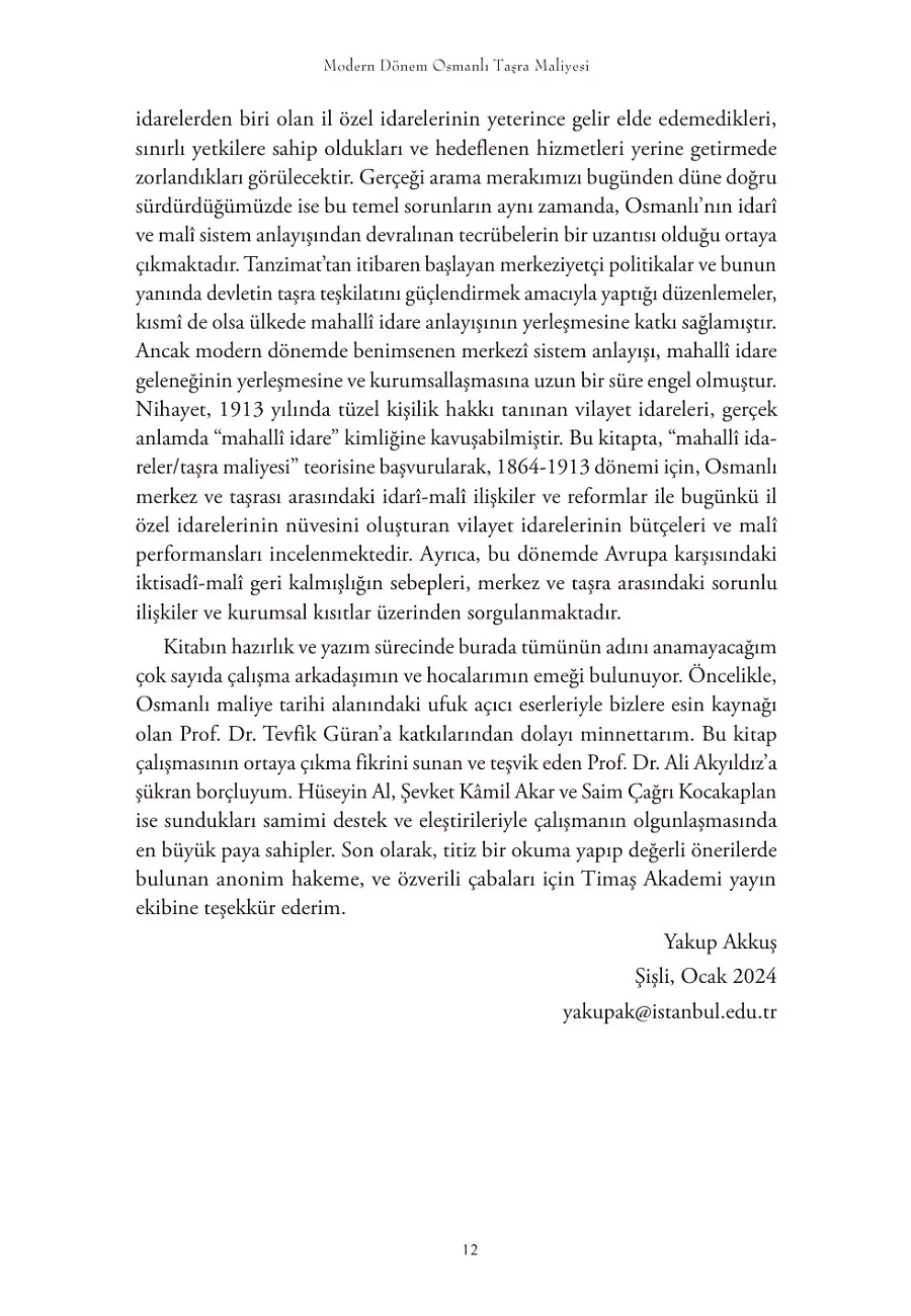 Osmanlı Taşra Maliyesi – Sayfa 6