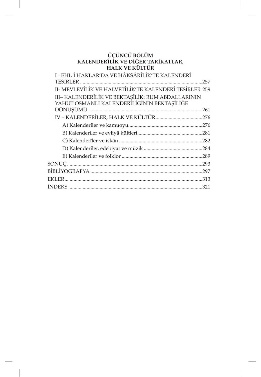 Osmanlı İmparatorluğu'nda Marjinal Sûfilik: Kalenderıler (Ciltli) – Sayfa 4