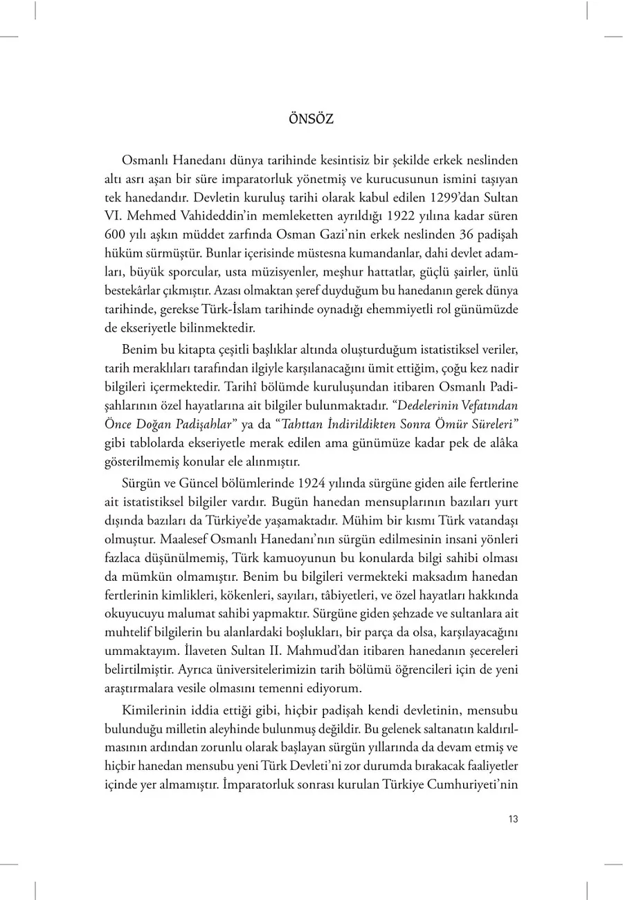 Osmanlı Hanedanı'nın Kayıt Defteri – Sayfa 5