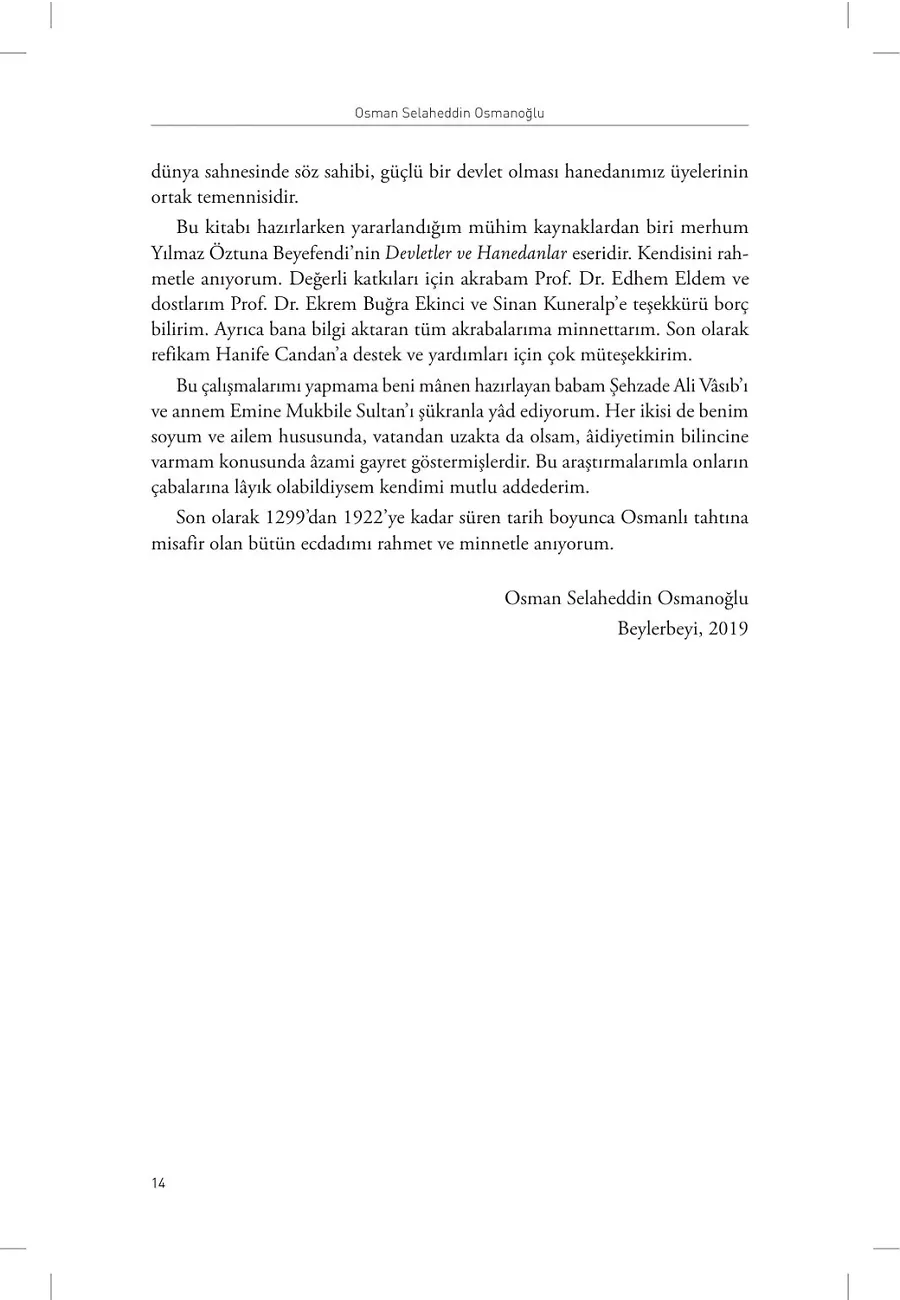 Osmanlı Hanedanı'nın Kayıt Defteri – Sayfa 6