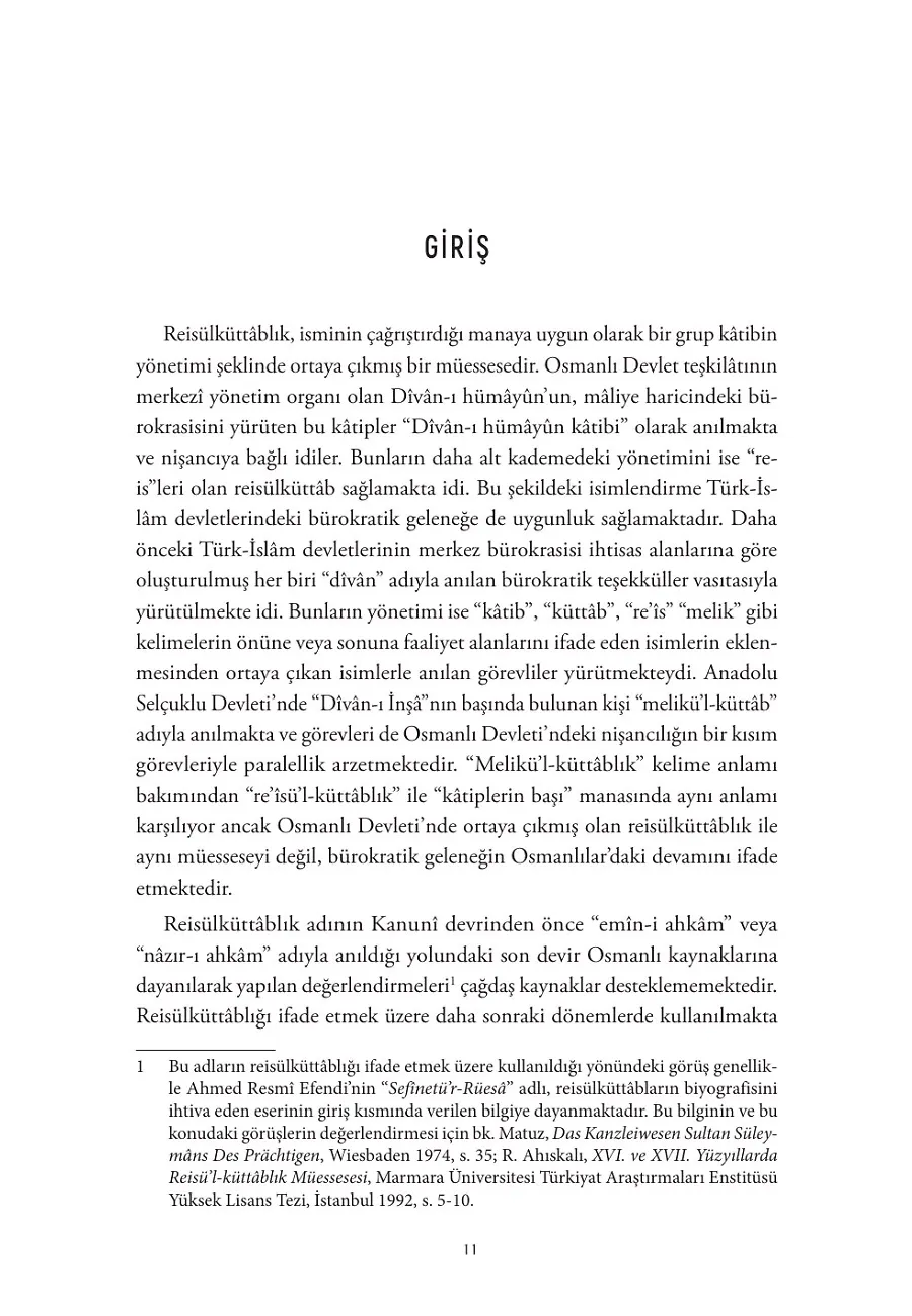 Osmanlı Devlet Teşkilatında Reisülküttablık (Xvııı. Yüzyıl) – Sayfa 5