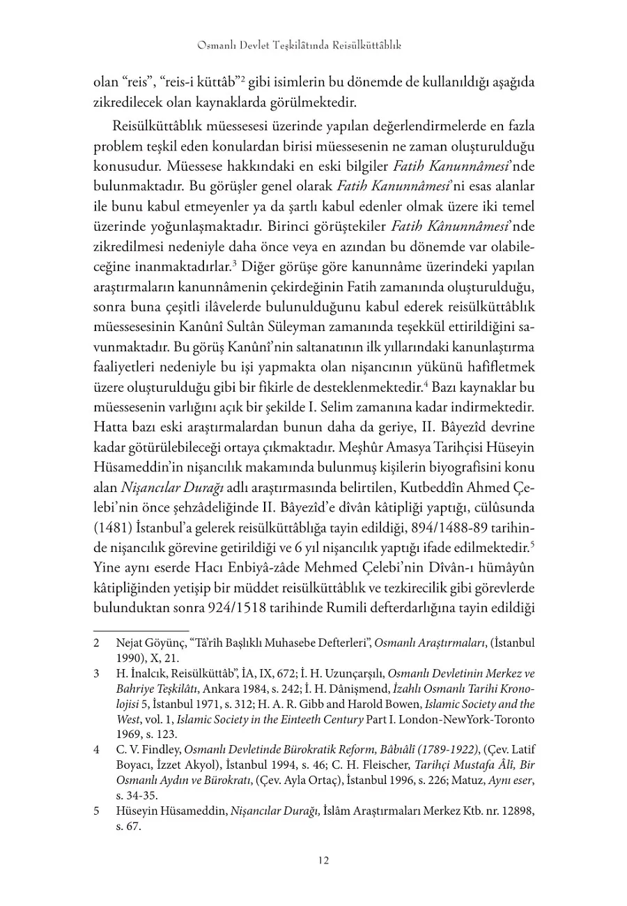 Osmanlı Devlet Teşkilatında Reisülküttablık (Xvııı. Yüzyıl) – Sayfa 6