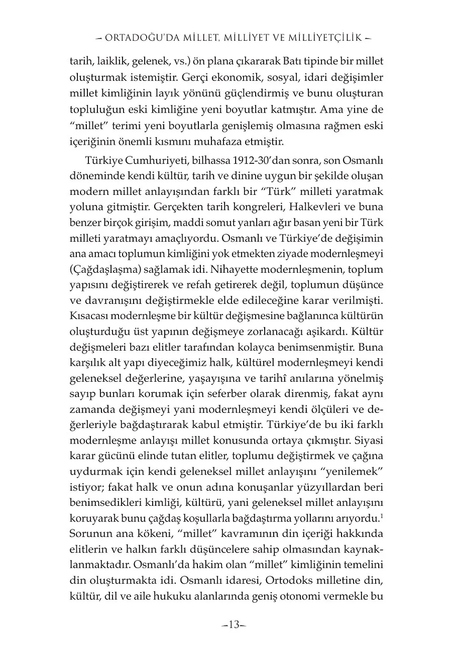 Ortadoğu'da Millet, Milliyet, Milliyetçilik – Sayfa 5