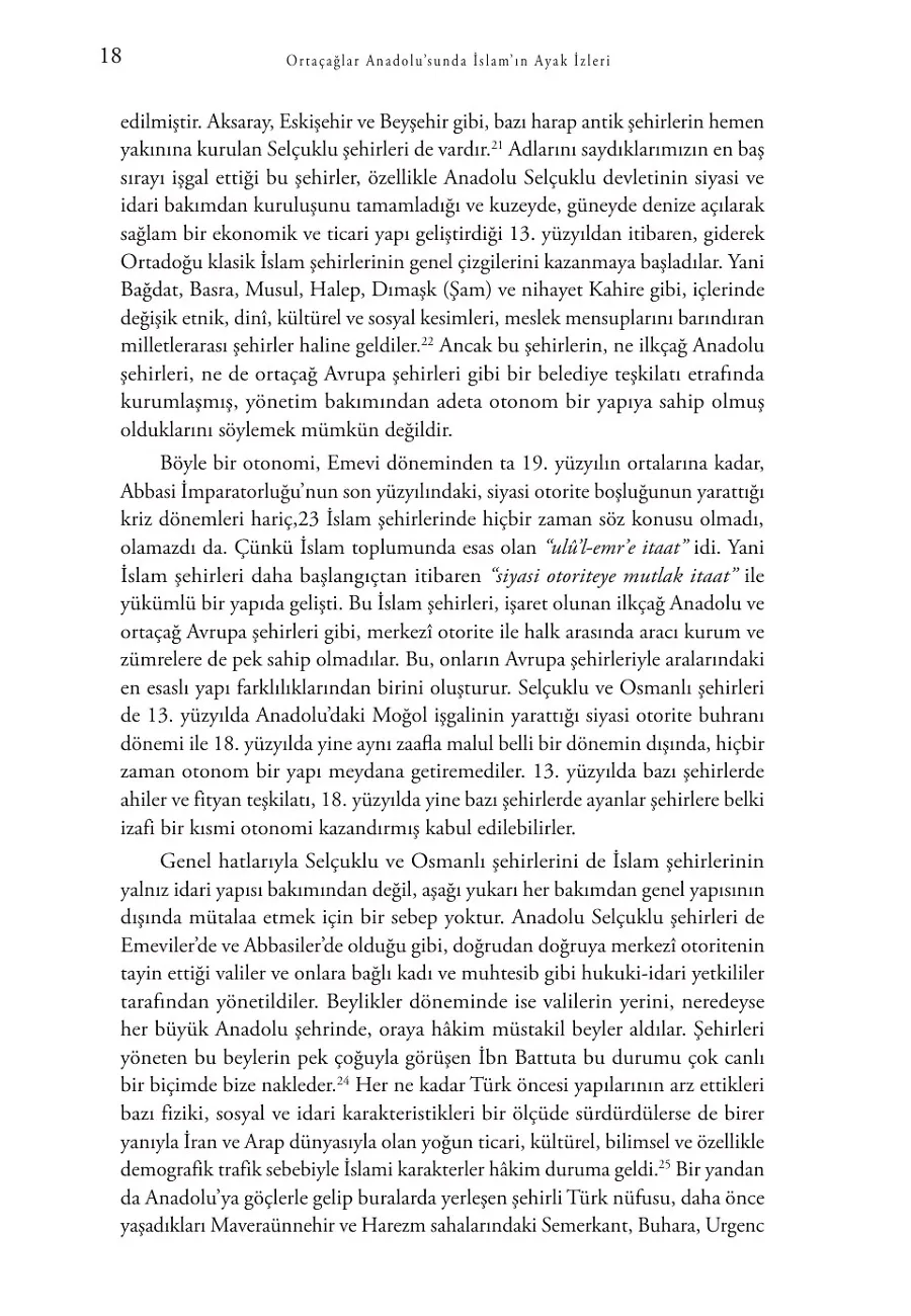 Ortaçağlar Anadolu'sunda İslam'ın Ayak İzleri – Sayfa 6