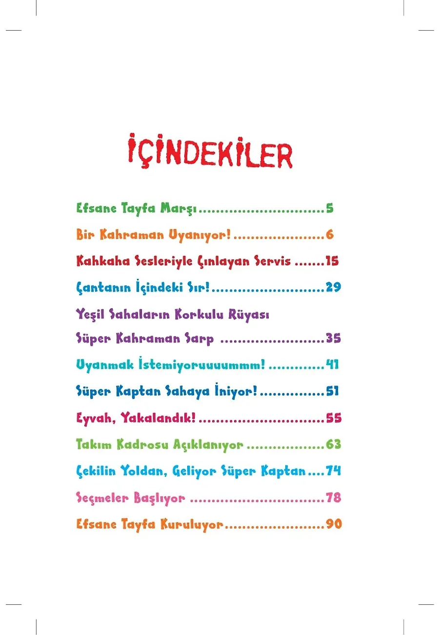 Okul Takımı Kuruluyor - Efsane Tayfa 1 – Sayfa 1