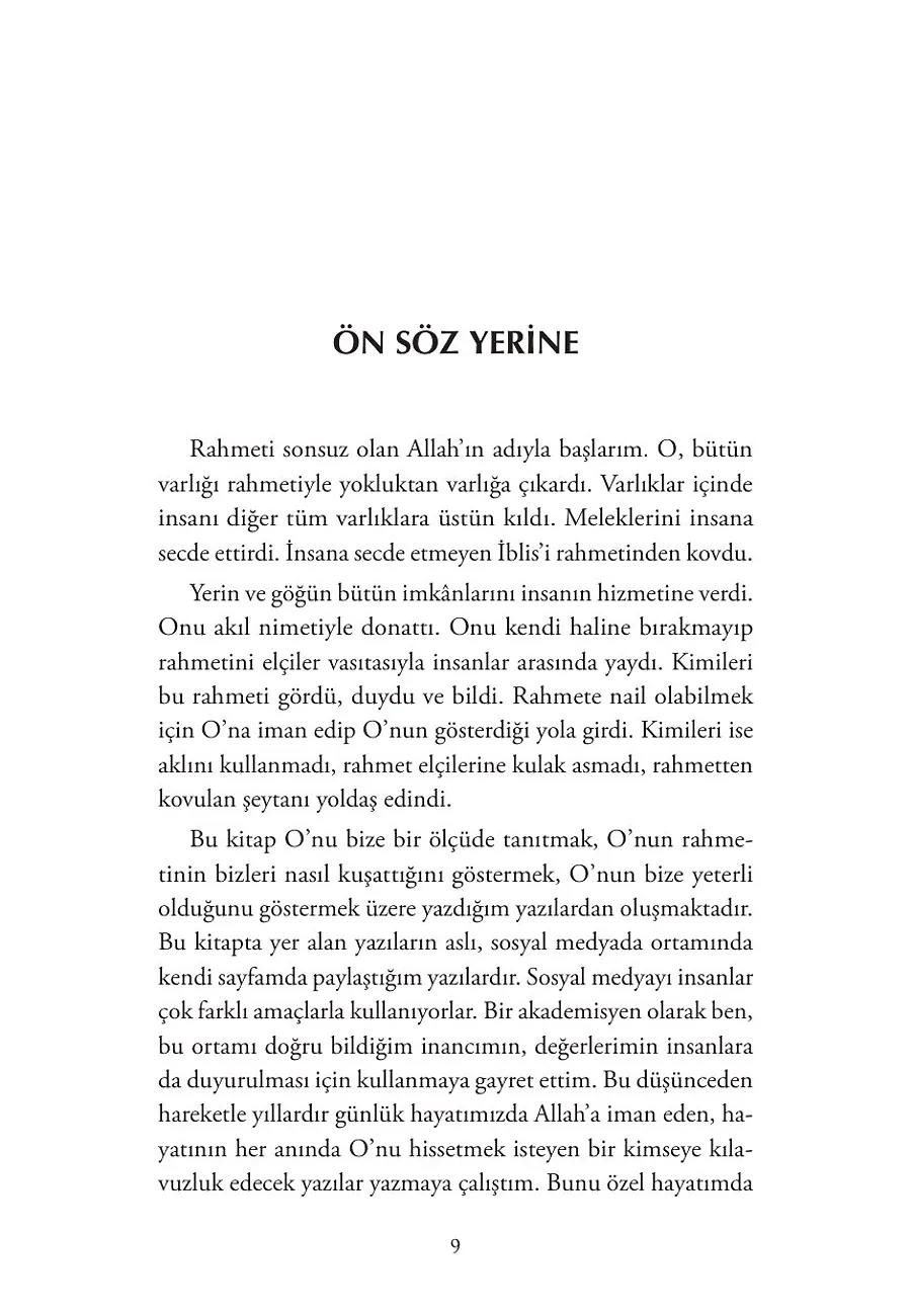 O Bize Yeter – Sayfa 1