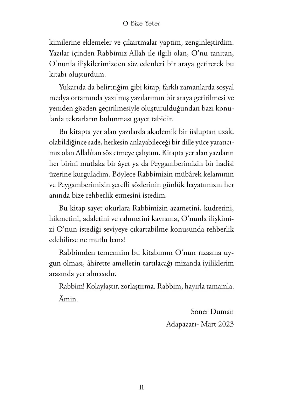 O Bize Yeter – Sayfa 3