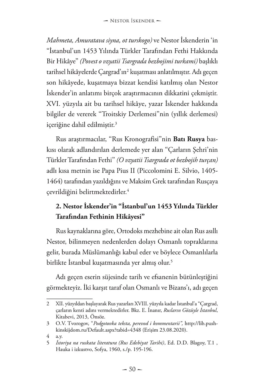 Nestor İskenderin Gözünden İstanbulun Fethi – Sayfa 2