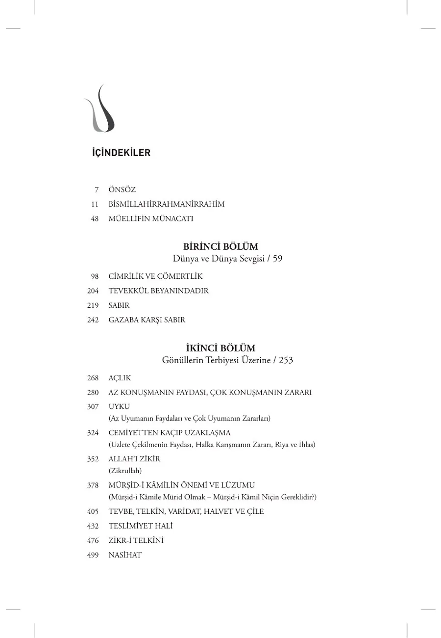 Nefislerin Terbiyesi – Sayfa 1