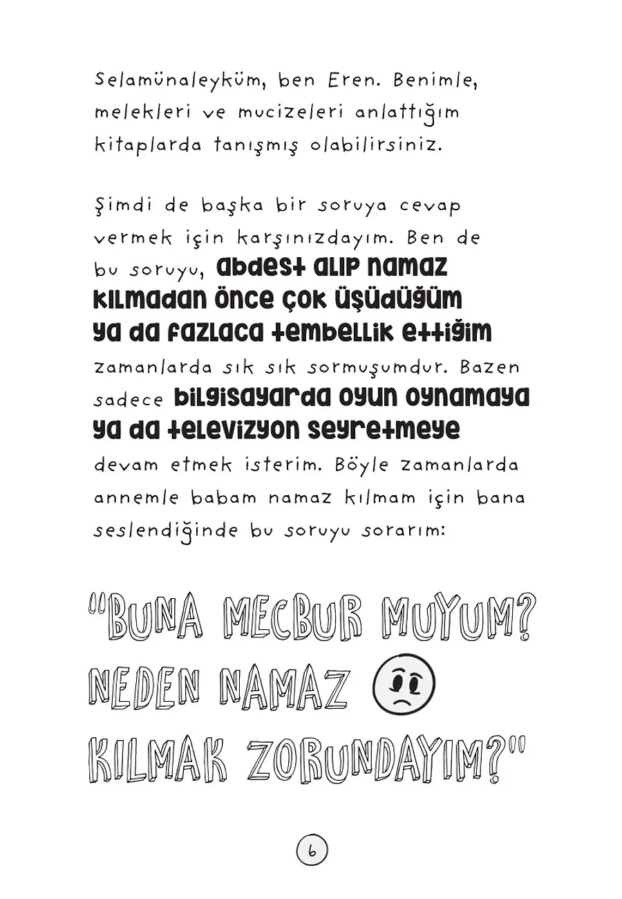 Neden Namaz Kılmalıyım? - Eren'in Akıllıca Soruları – Sayfa 1