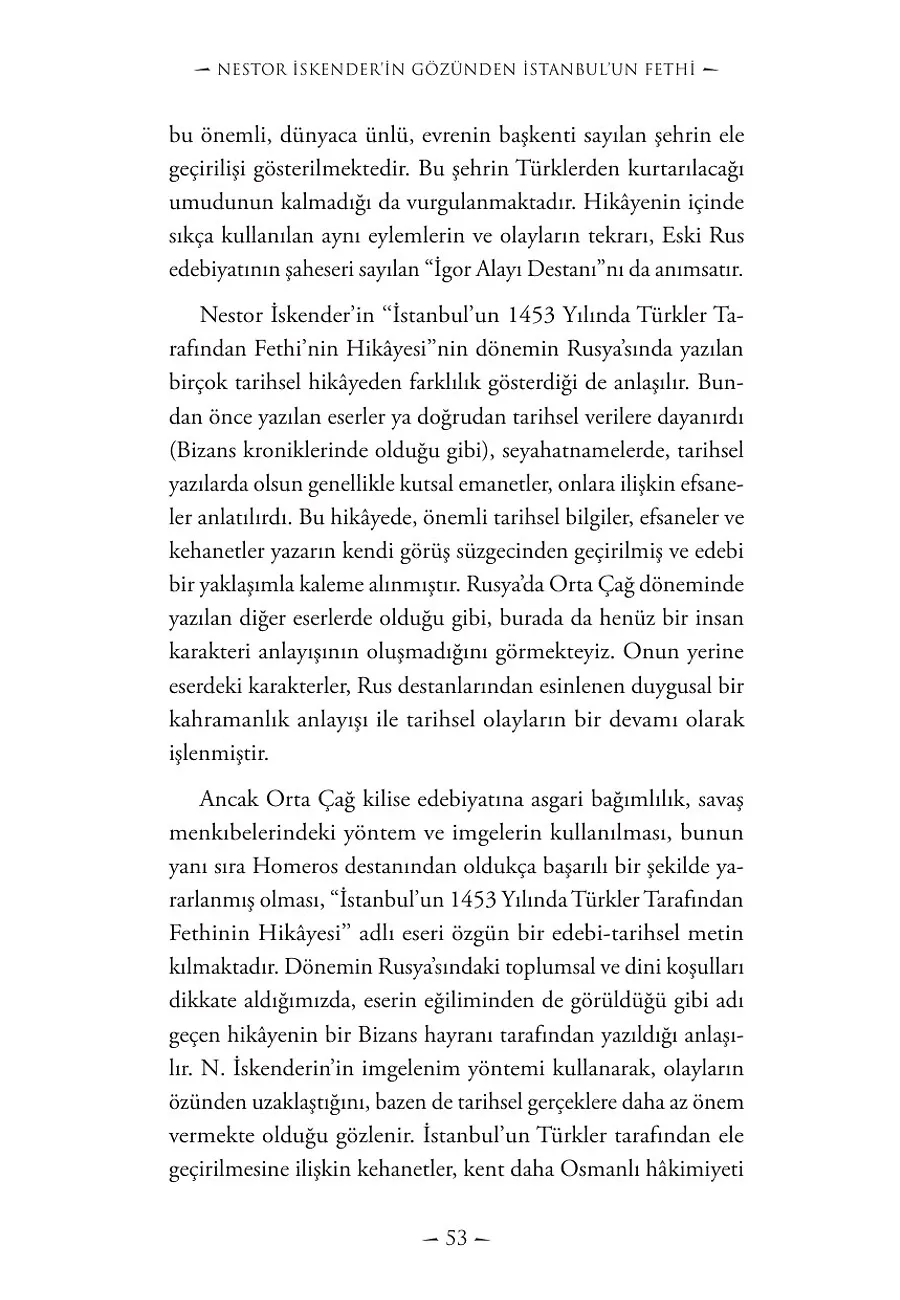 Nestor İskenderin Gözünden İstanbulun Fethi – Sayfa 5