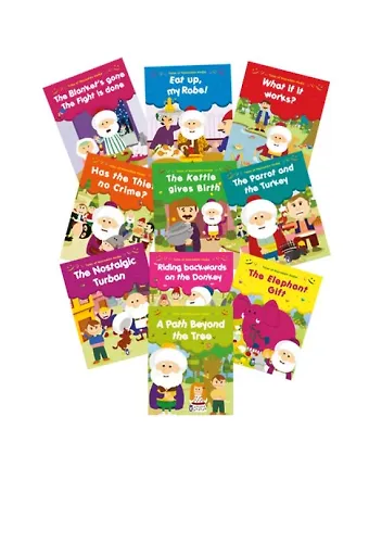 Nasreddin Hoca Fıkraları Set - Tales Of Nasreddin Hodja (10 Kitap - İngilizce)