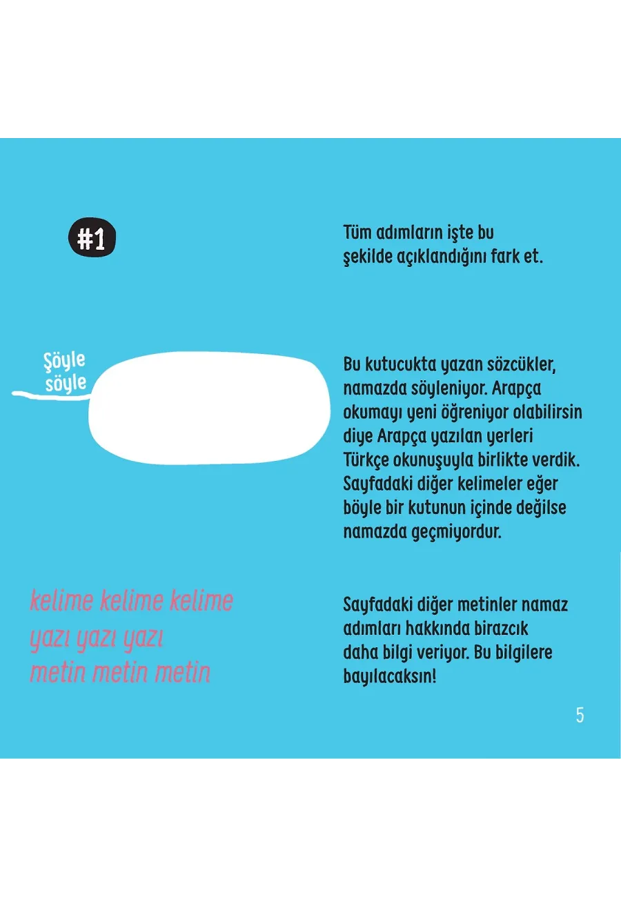 Namaz Kılmayı Kolayca Öğreniyorum – Sayfa 2
