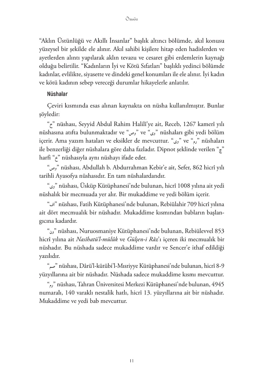 Nasihatül Mülûk / Sultana Öğütler – Sayfa 5