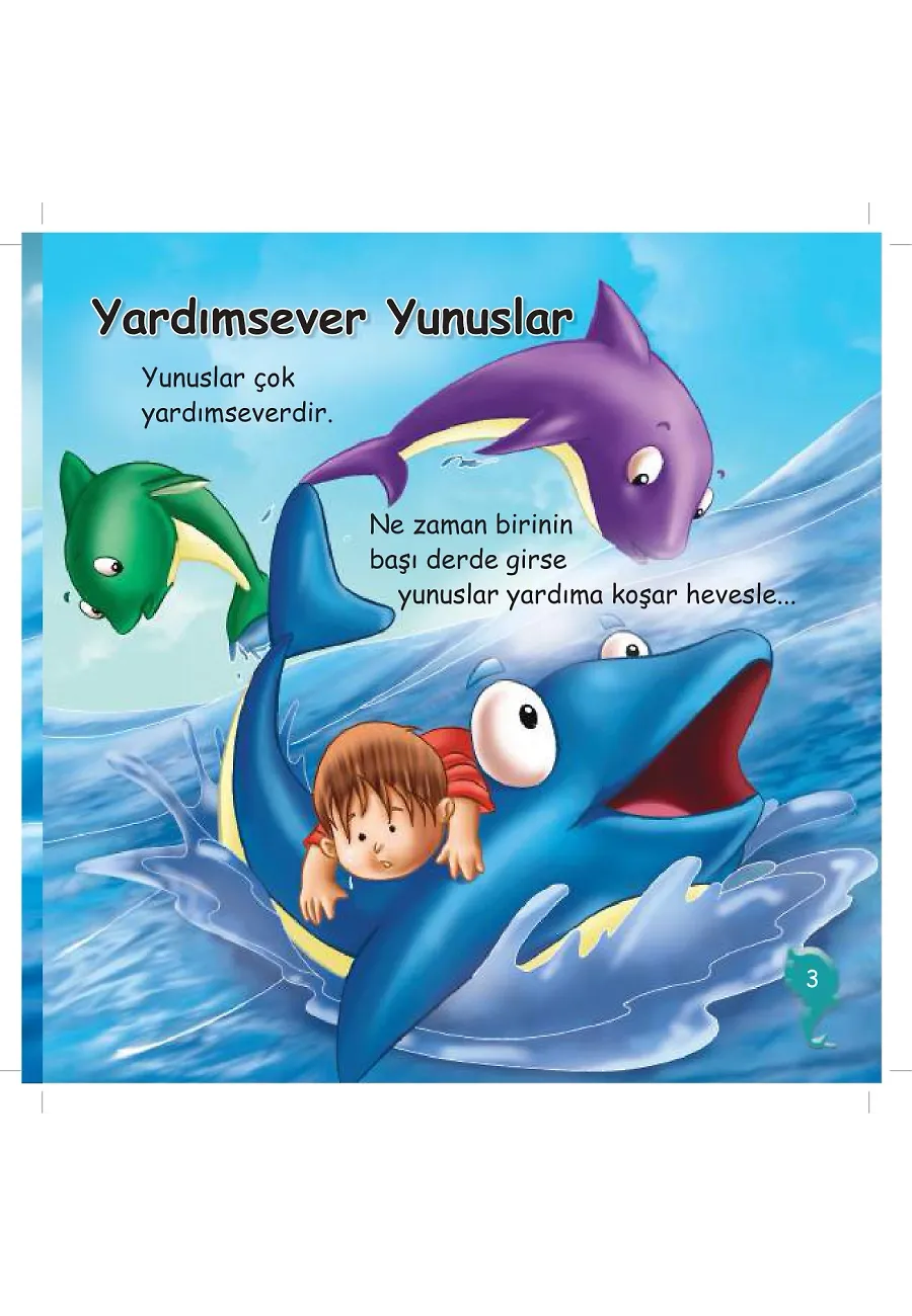 Mutlu Yunuslar İle Tanışalım - Sevimli Hayvanlar – Sayfa 2