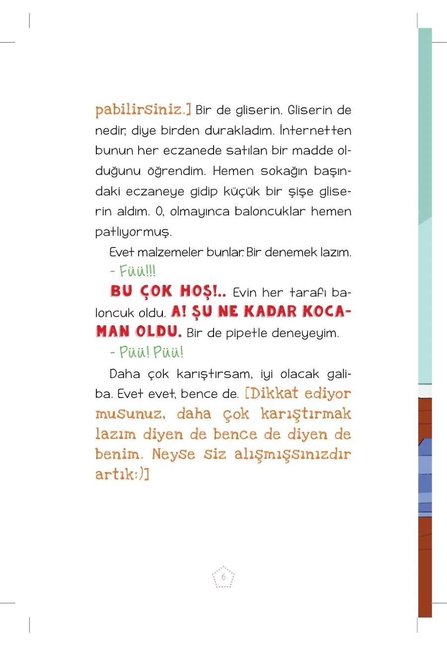Mutlu Eden Baloncuklar - Kıkırtılı Hikayeler - 3. Sınıf Hikaye Seti – Sayfa 4