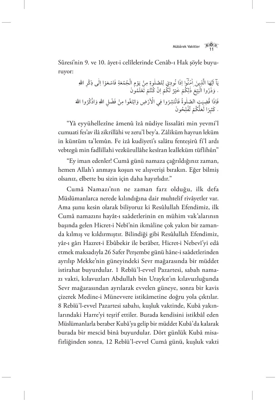Mübarek Vakitler – Sayfa 6