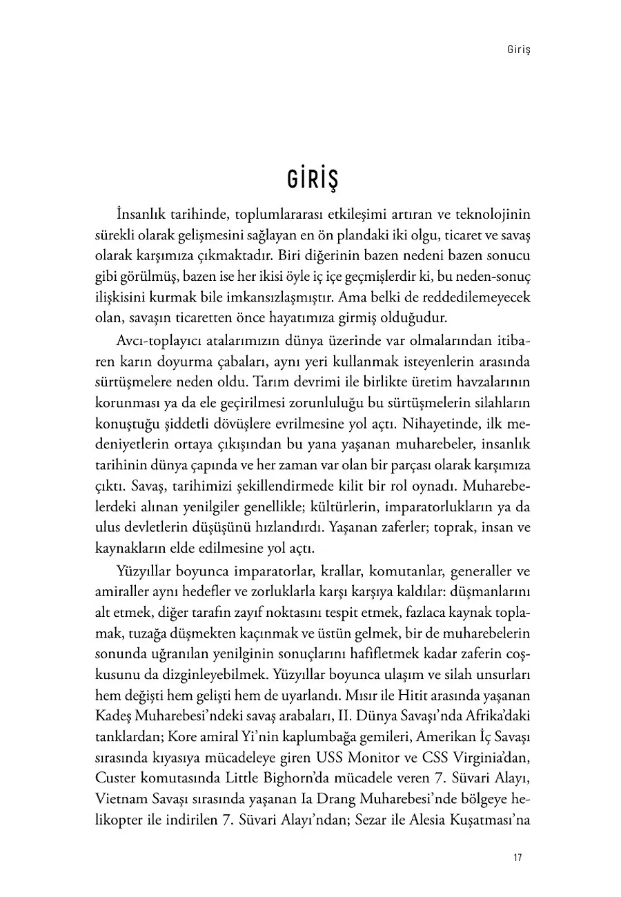 Muharebelerle Kısa Dünya Tarihi – Sayfa 1