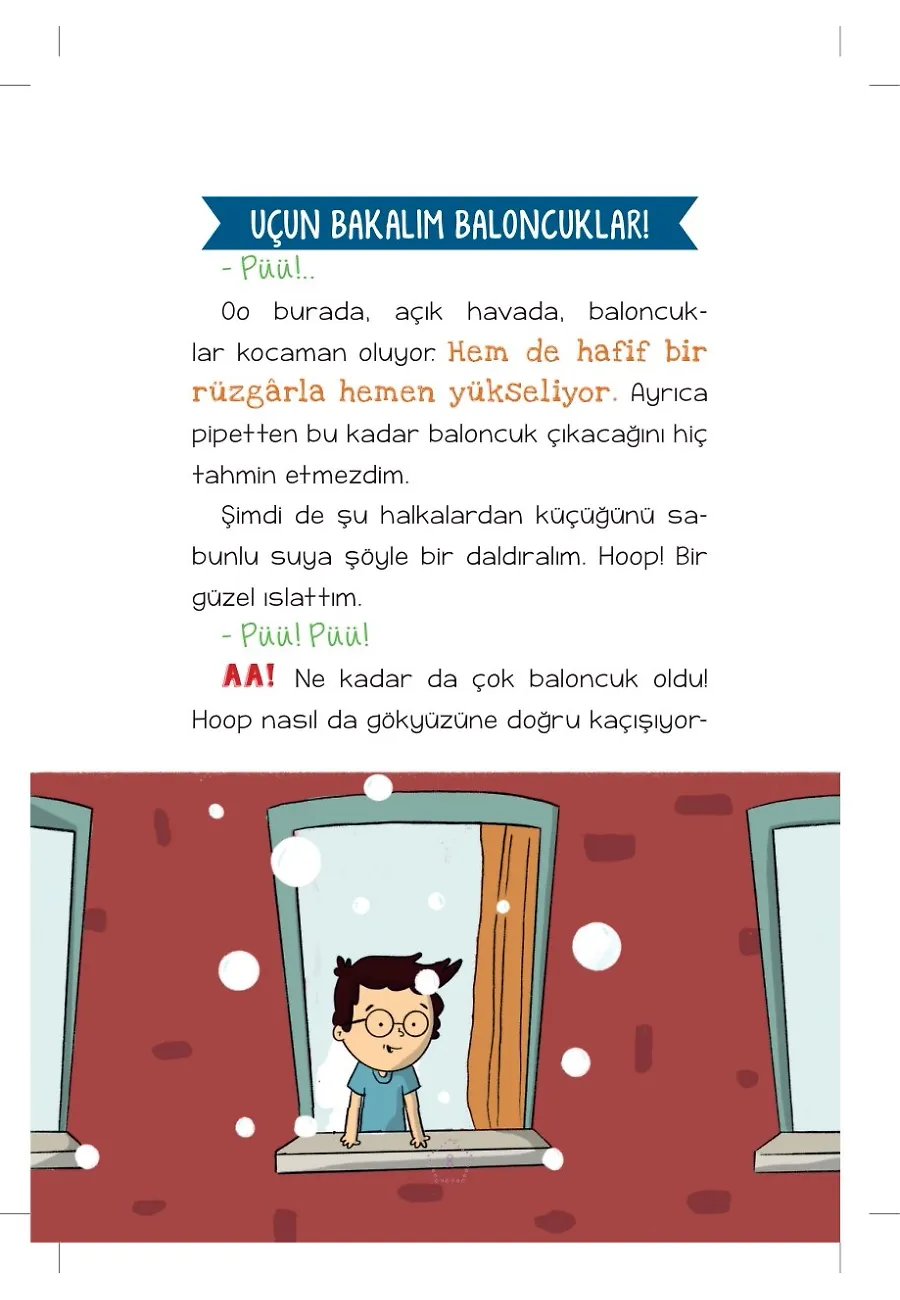 Mutlu Eden Baloncuklar - Kıkırtılı Hikayeler - 3. Sınıf Hikaye Seti – Sayfa 6