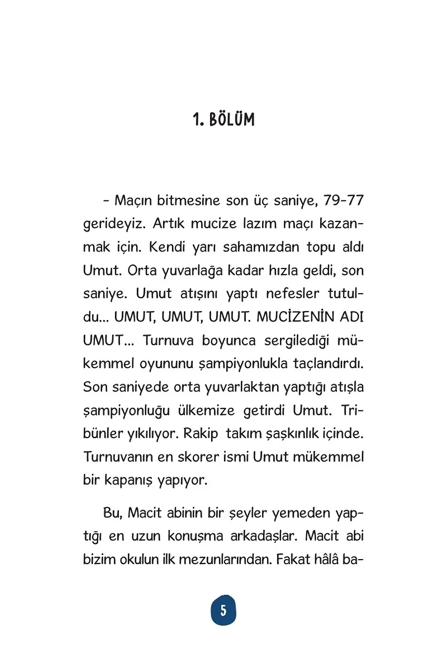 Mucizenin Adı Umut – Sayfa 1