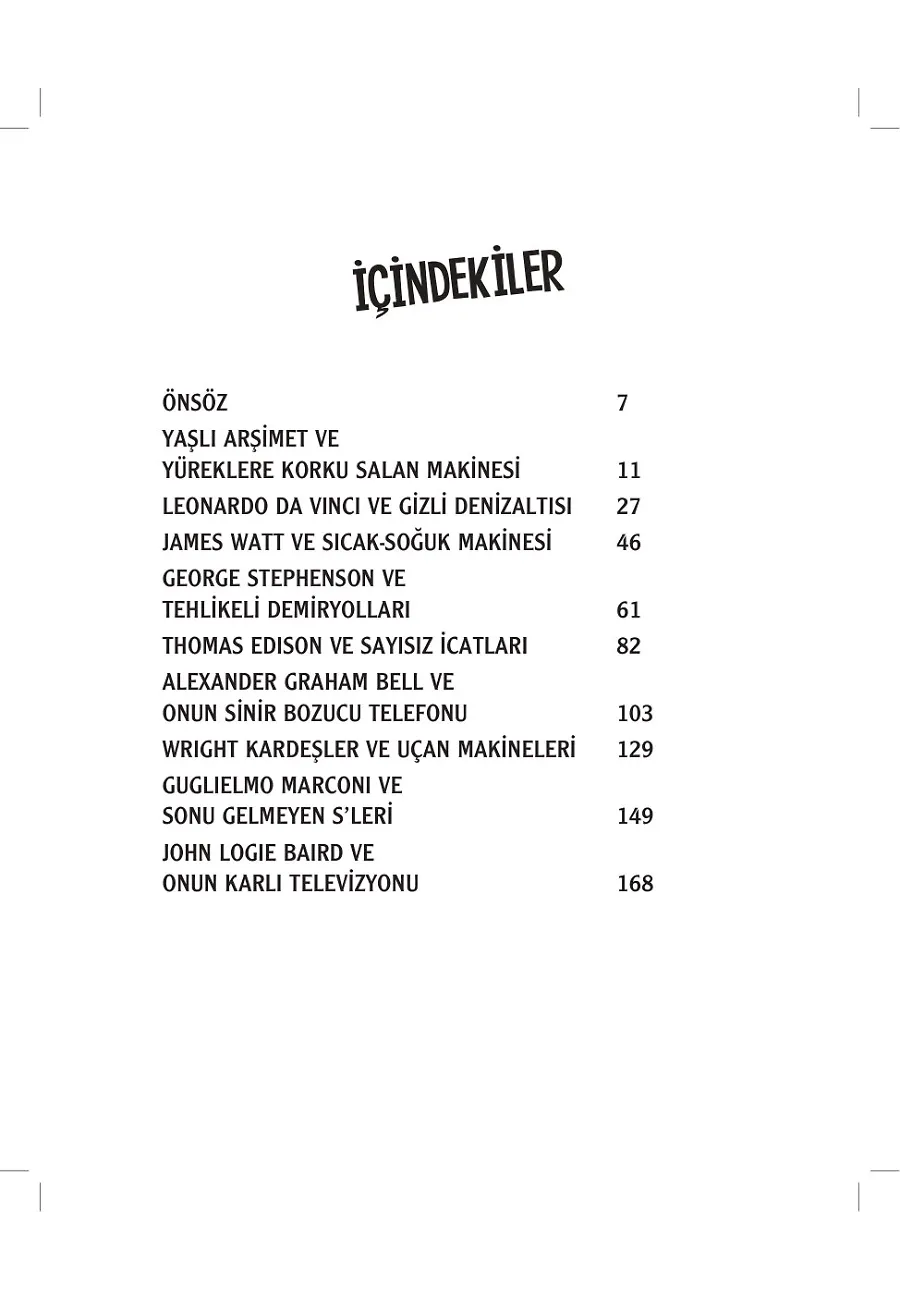 Mucitler Ve Parlak Fikirleri – Sayfa 1
