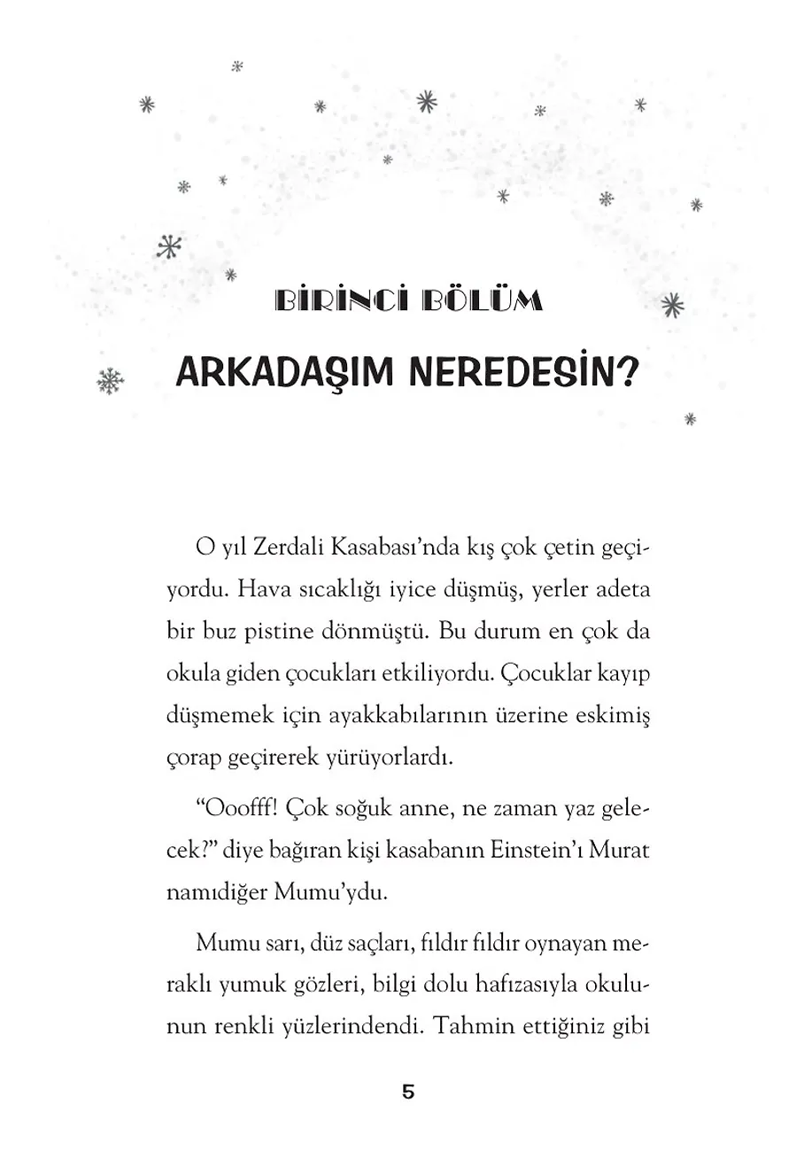 Mucit Tayfa'nın Deney Günlüğü - Feniks İle Sıcak Kış – Sayfa 1