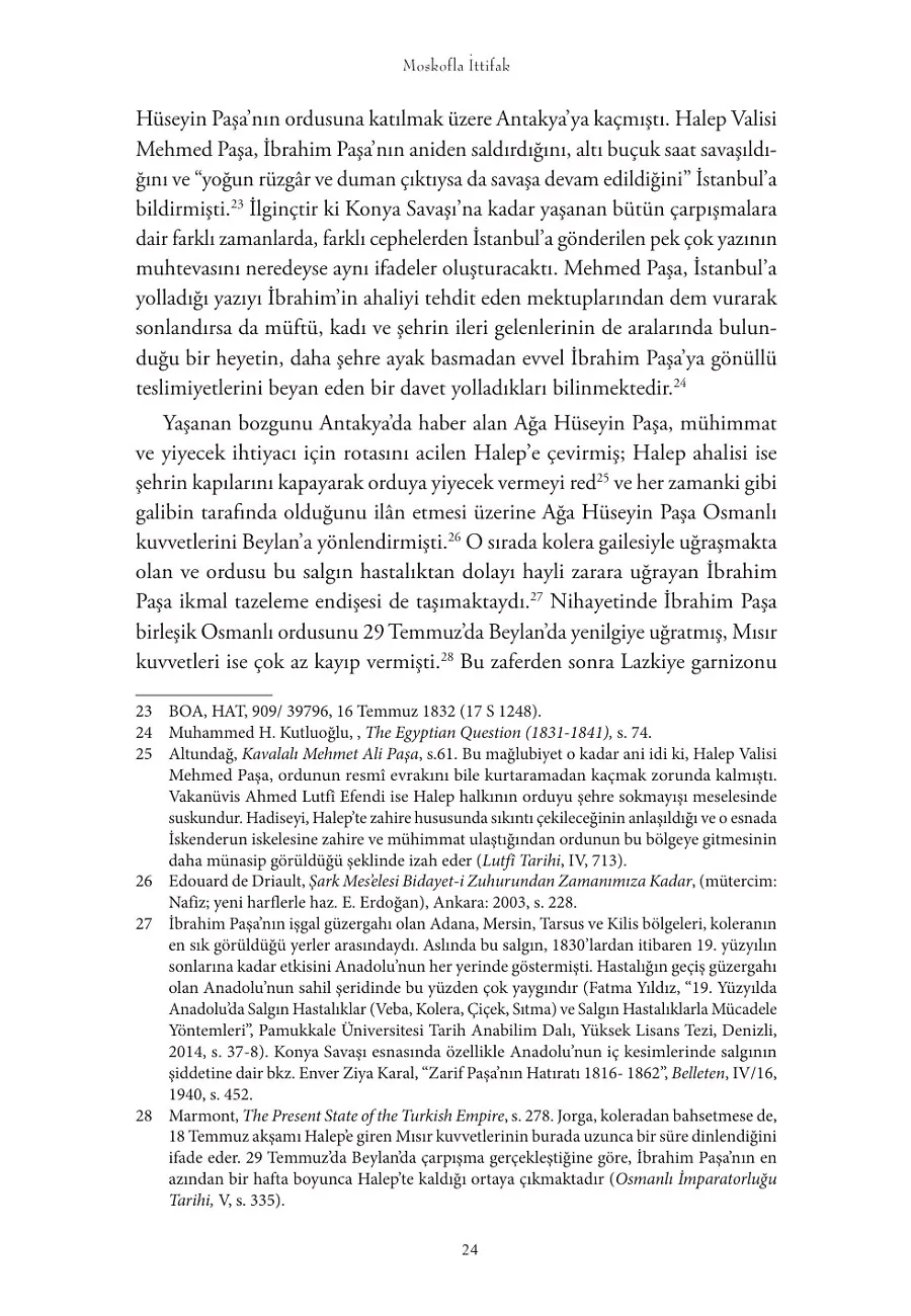 Moskof'la İttifak: Osmanlı-Rus Diplomatik İlişkileri – Sayfa 6
