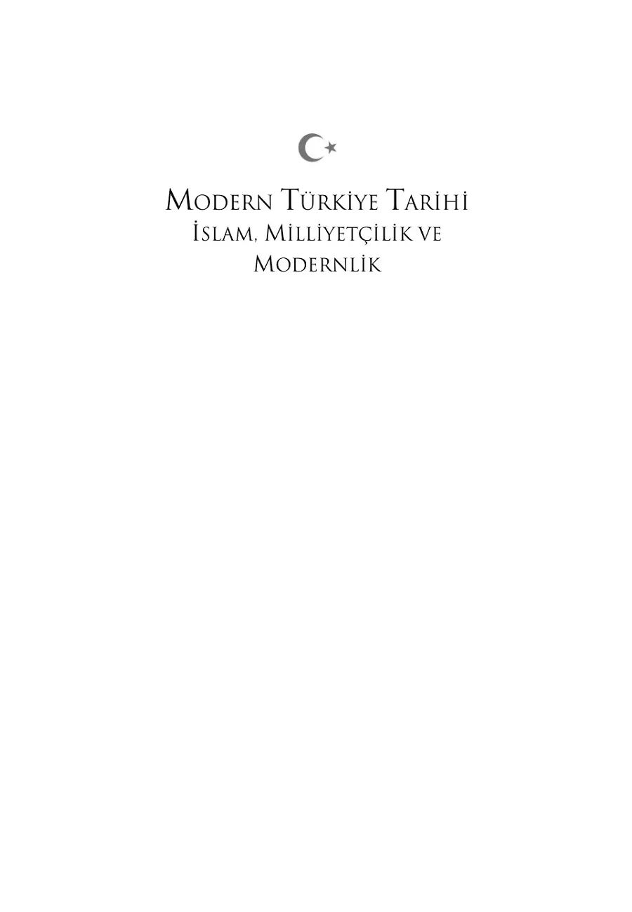 Modern Türkiye Tarihi (Ciltli) – Sayfa 5